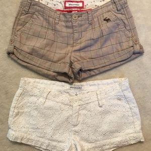 Abercrombie Girls Short Shorts Size 12